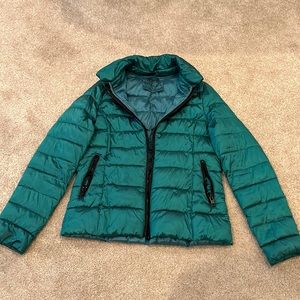 Packable padded quilt jacket